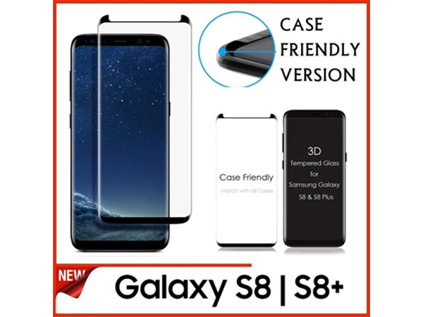 گلس 3D Case Version سامسونگ +S8